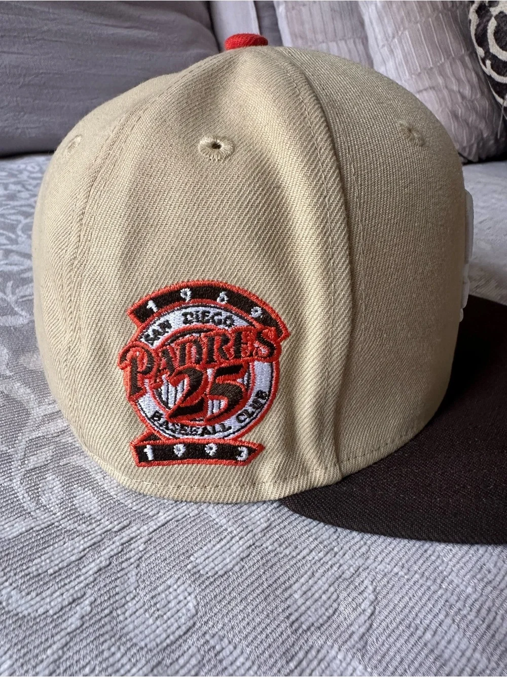 New Era San Diego Padres 25th anniversary fitted hat